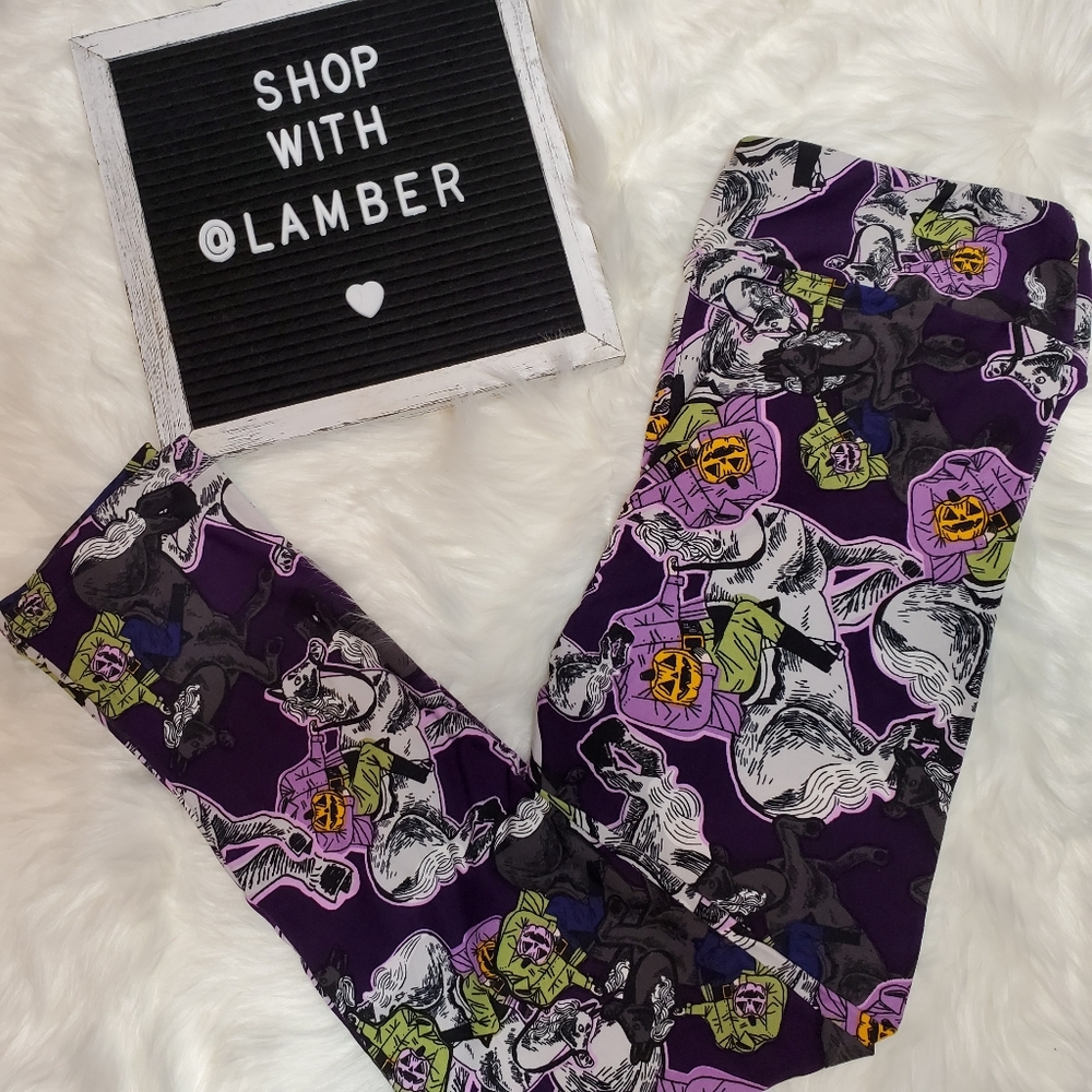 LuLaRoe Halloween Leggings TC